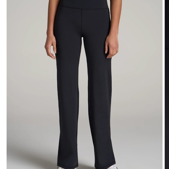 BALANCE WIDE-LEG PANTS FOR TALL WOMEN IN BLACK - Picture 2 of 4